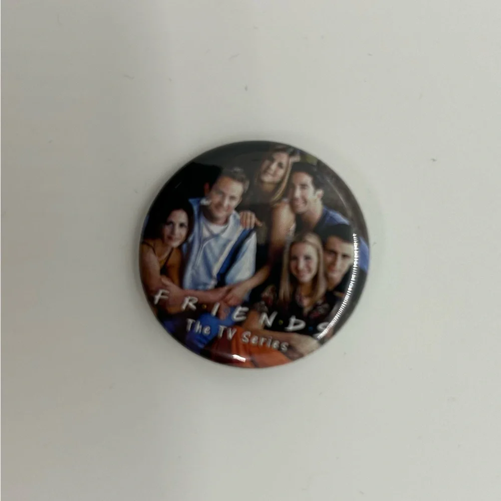 Friends TV Series Small Photo Button Pin